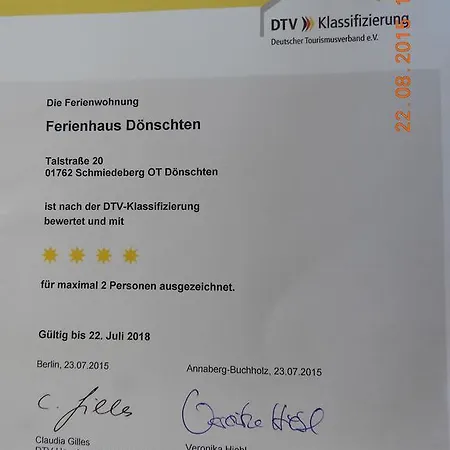 Ferienhaus Dönschten Dippoldiswalde Zimmer foto